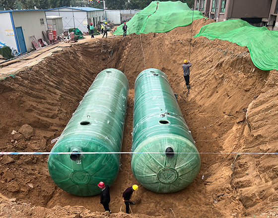 低溫環境下玻璃鋼化糞池安裝的特殊處理技巧