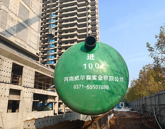 玻璃鋼化糞池施工