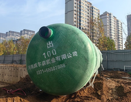 玻璃鋼化糞池回填的重要性